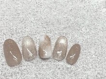 リベレ 福島店(LIBELLE)/ベージュ/カフェラテネイル