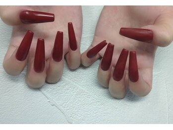 ランブルネイル(RAMBLE NAIL)の写真/スカルプで華やかな指先に♪爪が短い、長さだしで綺麗に魅せたいという方もお任せ☆【博多駅すぐ】