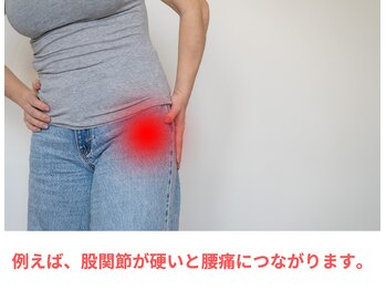 整体院 清架(SEIKA)/股関節の調整で腰痛を改善します