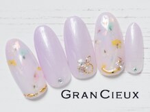 クアトログランシュ 青葉台(QUATRO×GranCieux)/押し花ワンカラー／8500円