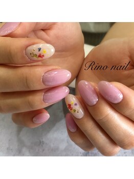 リノ ネイル(Rino nail)/押し花ネイル