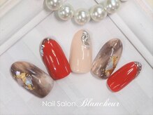 ネイルサロン ブランシュール(Nail Salon Blancheur)/ニュアンス・アクセサリーネイル