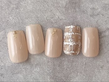 エムドットネイル 池袋(m.nail)/質感ニュアンスネイル