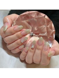 ラメグラデーション☆