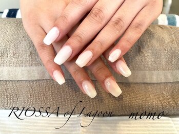 リオッサ オブ ラグーン(RIOSSA of Lagoon)/ワンカラー×大人ネイル