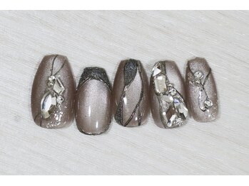 キラキラネイル×マグネット