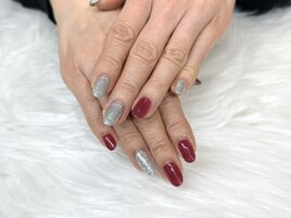 2色/レッドシルバー¥7000