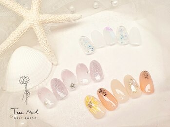 テセネイル(Tese Nail)の写真/毎月変わる!最旬デザインでおしゃれな手元に♪通いやすい価格設定と丁寧な施術でリピート間違いなし♪