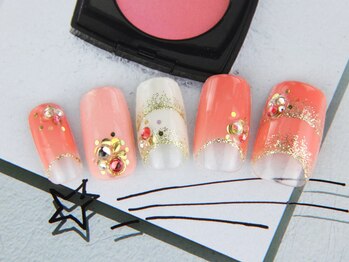ネイルサロン エスビー(Nail salon SB)/逆★フレンチネイル