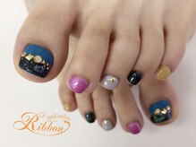 ネイルサロンリボン(Ribbon)/フットシンプル