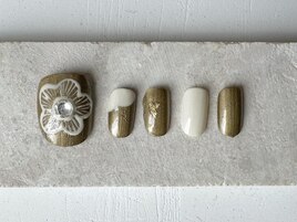 ゴールド×ホワイト