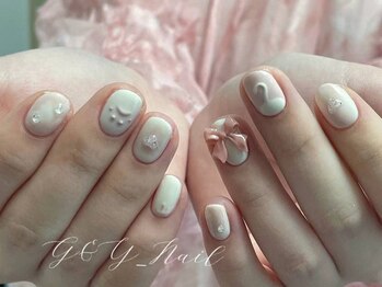 ハローネイル(Haro Nail)/ネコ★定額/選べるデザイン