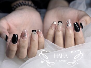 ハハ(HAHA)/持ち込み蝶々デザイン