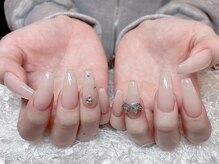 レアネイル 新宿(le'a nail)/大人シンプルネイル