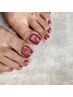 【平日10:00-17:00限定】FOOTネイル　マグネットorフラッシュ¥5,800