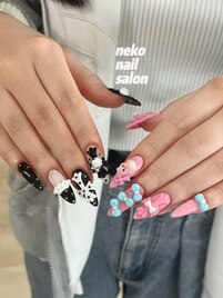 クロス　キャラクター　ロング