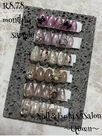 トレンド定額ネイルデザイン