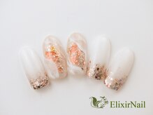 エリクサーネイル 五反田(Elixir Nail)/定額a シンプル/クーポン使用