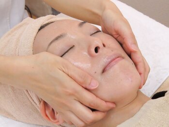 木の葉/初回の流れ９　お顔の施術