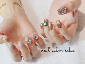 サク(saku)/ホリデーネイル