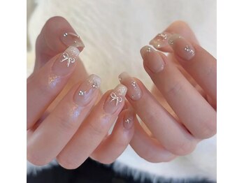 エイチ アンド ビー(H&B)/チーク&マグネット　リボン付き