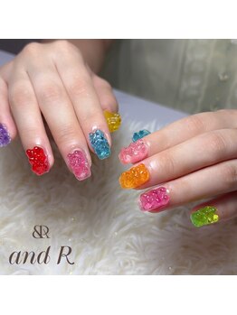 アンドアール(and R)/お任せコース軽め☆ベアグミ