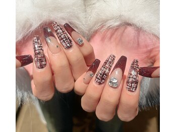 スターネイルプラス 福岡天神西通り店(Star Nail plus)/ツイードネイル