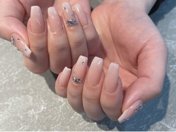 リッシュ(RICHE)の写真/《パラジェル認定サロン》持ち込みデザインOK♪ヌーディーネイル/グラデーションネイル/抜け感ニュアンス♪