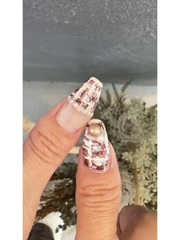 ツイードネイル