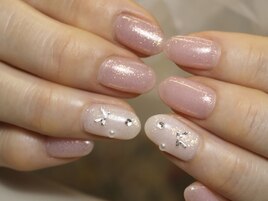 上品ピンクとホワイトガーリー☆