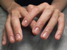 オムネイル 渋谷(HOMME NAIL)/クリアジェル ¥4.400
