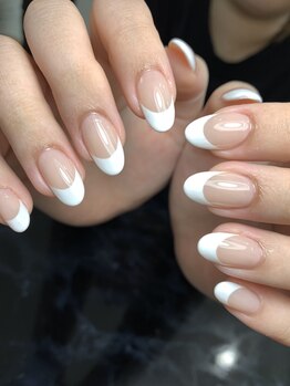 レディグリッター(Lady glitter)/フレンチネイル