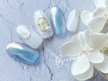 ネイルアンドアイラッシュ ボネール 銀座店(lash Bounail)/マグネットネイル　海　夏