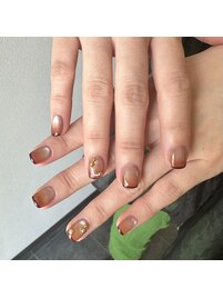 秋ネイル