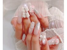 エムネイルサロン 五反田(emu nailsalon)/リボン♪