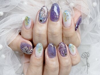 テセネイル(Tese Nail)の写真/【一度はしたい流行りのデザインも♪】画像持ち込みはもちろん定額でもイベントにぴったりなデザインを♪
