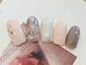 【ハンド定額】流行りの大人可愛いデザインネイル★フォトギャラ参照¥5500