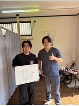 一関整体院/施術後に素敵な笑顔を頂きました