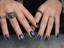 オムネイル 渋谷(HOMME NAIL)/マグネットネイル ¥7.100