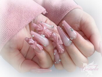 ベスティオーラ 長堀橋店の写真/[スカルプ盛り放題Art10本コース15800円]この細さ/薄さ/フォルムの美しさ。スカルプだからできる絶妙アート