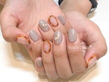 ネイルズ ララ(nails Lala)/かこみべっ甲ネイル。