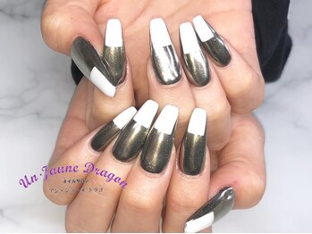 アン ジョーヌドラゴ/【ロングネイル】ミラーネイル