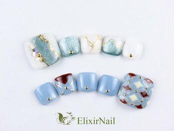 エリクサーネイル 五反田(Elixir Nail)の写真/高品質『フット』ジェルがやり放題¥9980!!自然のある癒しの店内♪やり放題『ハンド』ジェル90分¥9980も◎