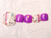 ジュノネイル(juno nail)/サンドパープル