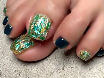 レア(Le'a)/シェルネイル フットネイル