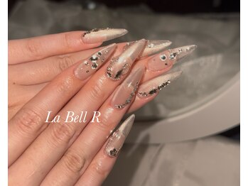 ラヴェル アール(La Bell R)/キレイめ系キラキラネイル