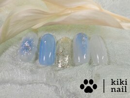 3.4月定額B/お花ネイル