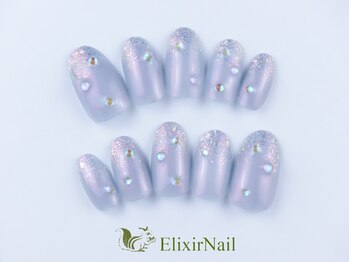 エリクサーネイル 新橋(Elixir Nail)/定額a シンプル/クーポン使用