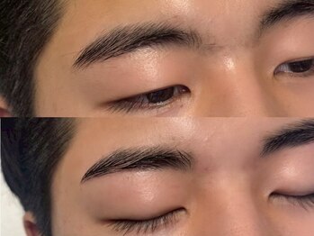 アイブロウドット 岐阜店(iBROW.)の写真/骨格に合ったアイブロウデザインをご提案◆自分に似合う眉毛が分かる!一気に垢抜け♪メンズアイブロウ★