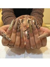 エスフィーネイルサロン ブリーユ(Esfy nailsalon Brille)/レオパード柄